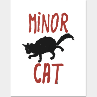 Minor cat Posters and Art